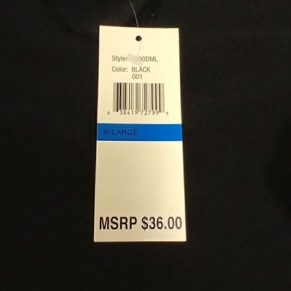 ❄️Designers Originals XL WOMEN'S LONG SLEEVE NWT Black sweater - Picture 6 of 7